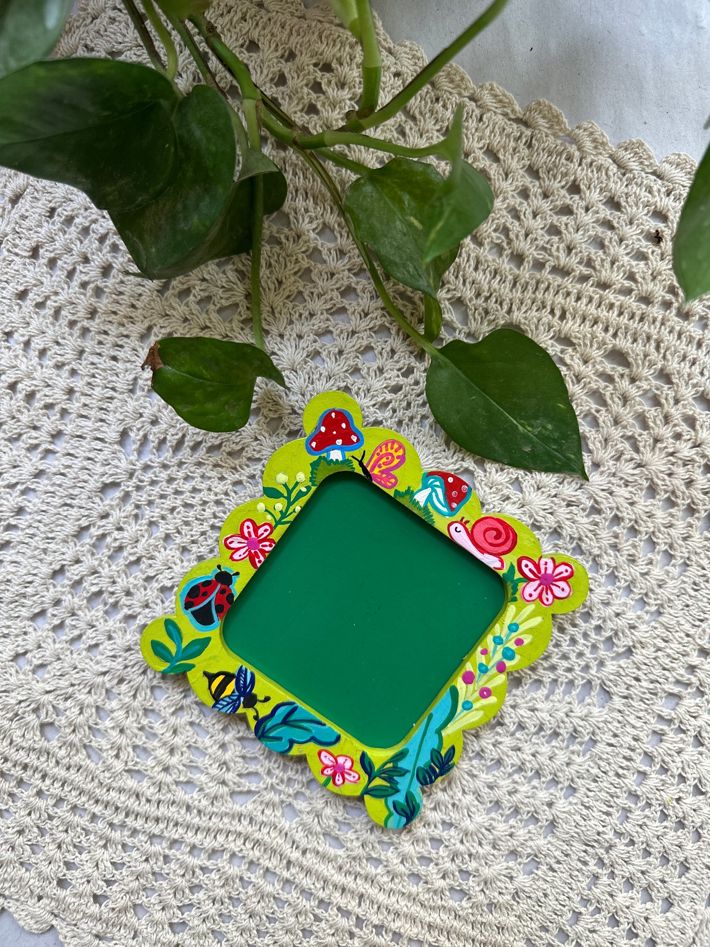 Green Garden - Photo Frame Magnet
