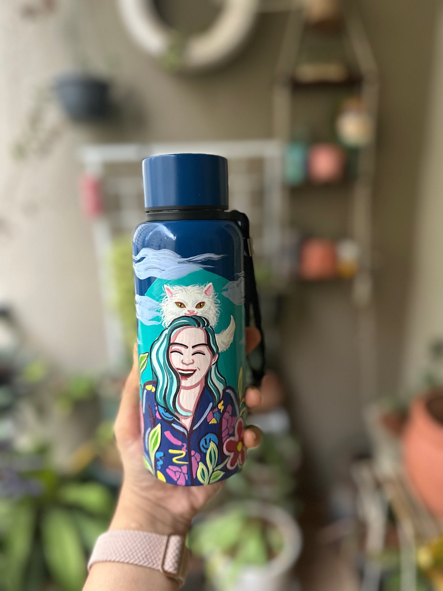 Me And My Fur Baby - Customised Water Bottle