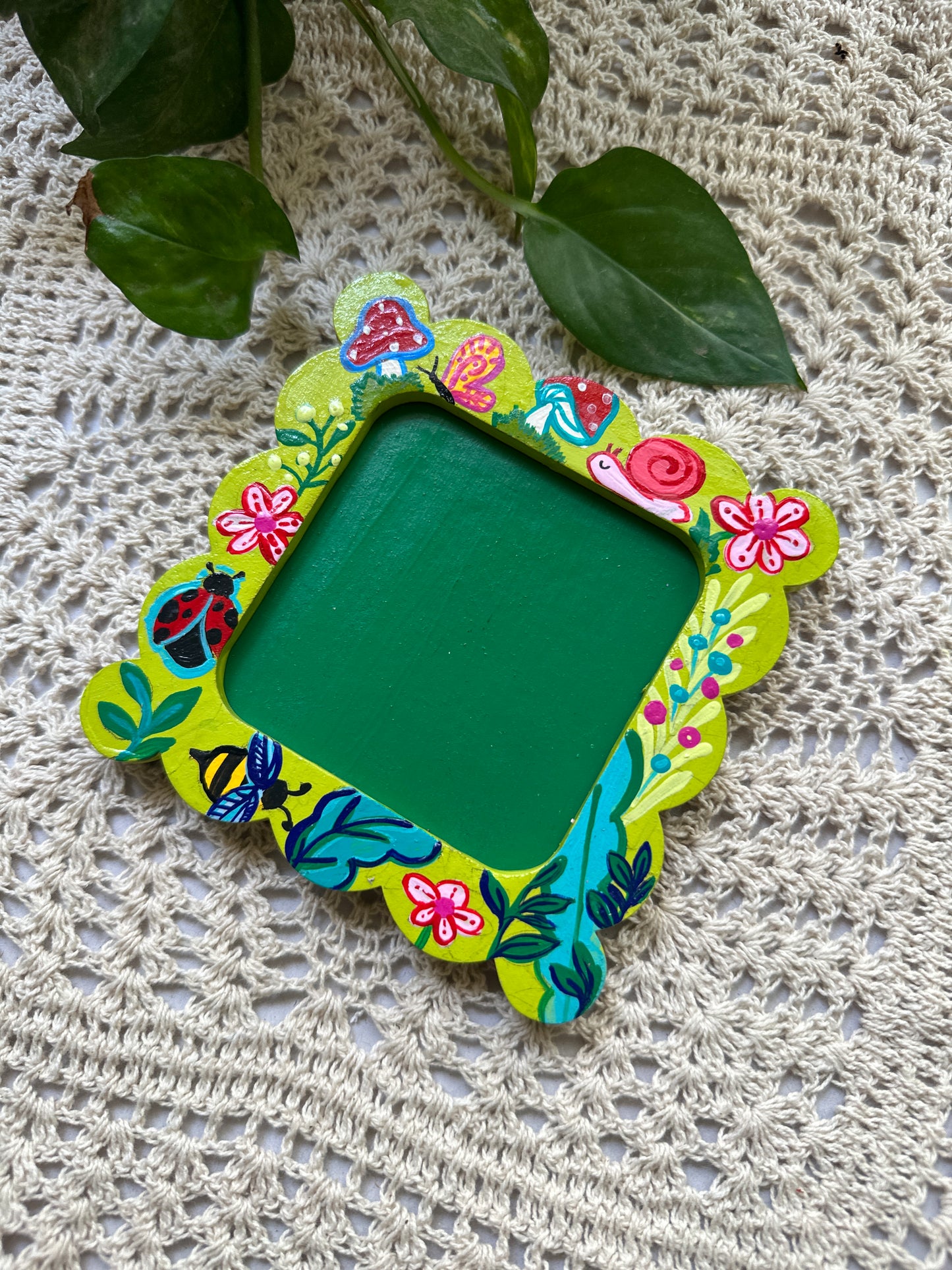 Green Garden - Photo Frame Magnet
