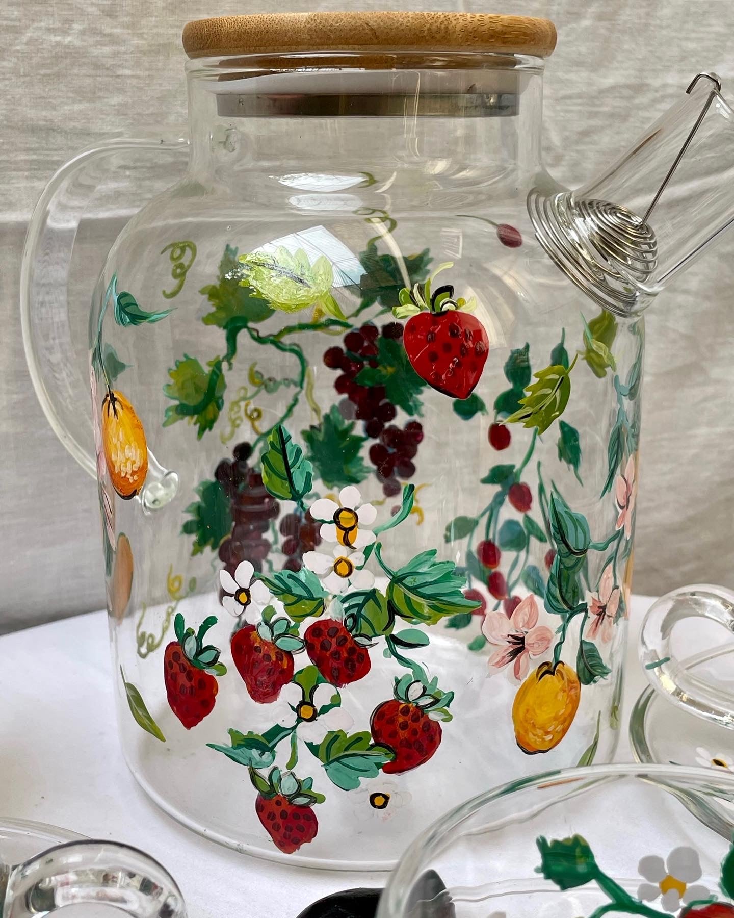 Fruity Blossom Tea Cup Set