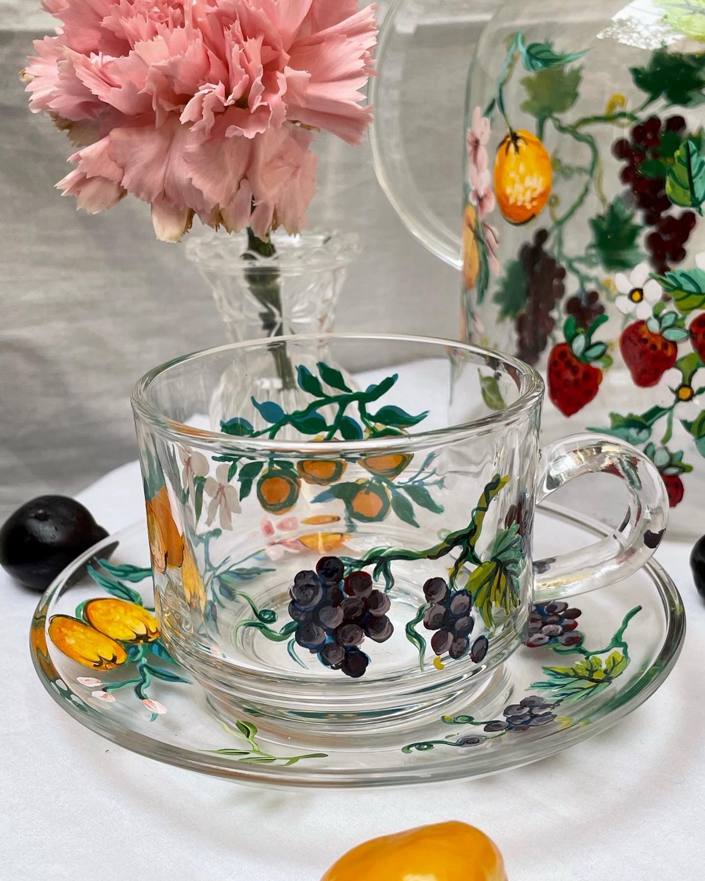 Fruity Blossom Tea Cup Set