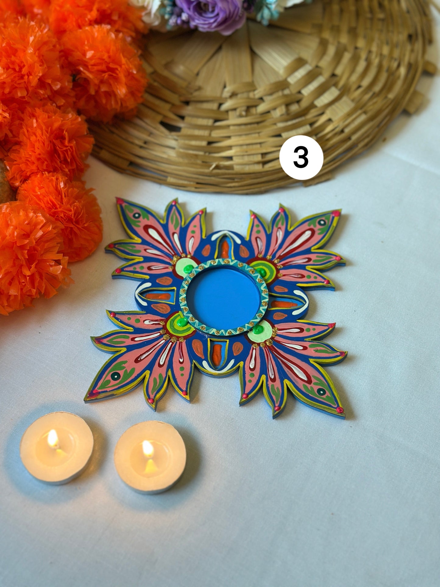 Madhubala - Tea Light Holder