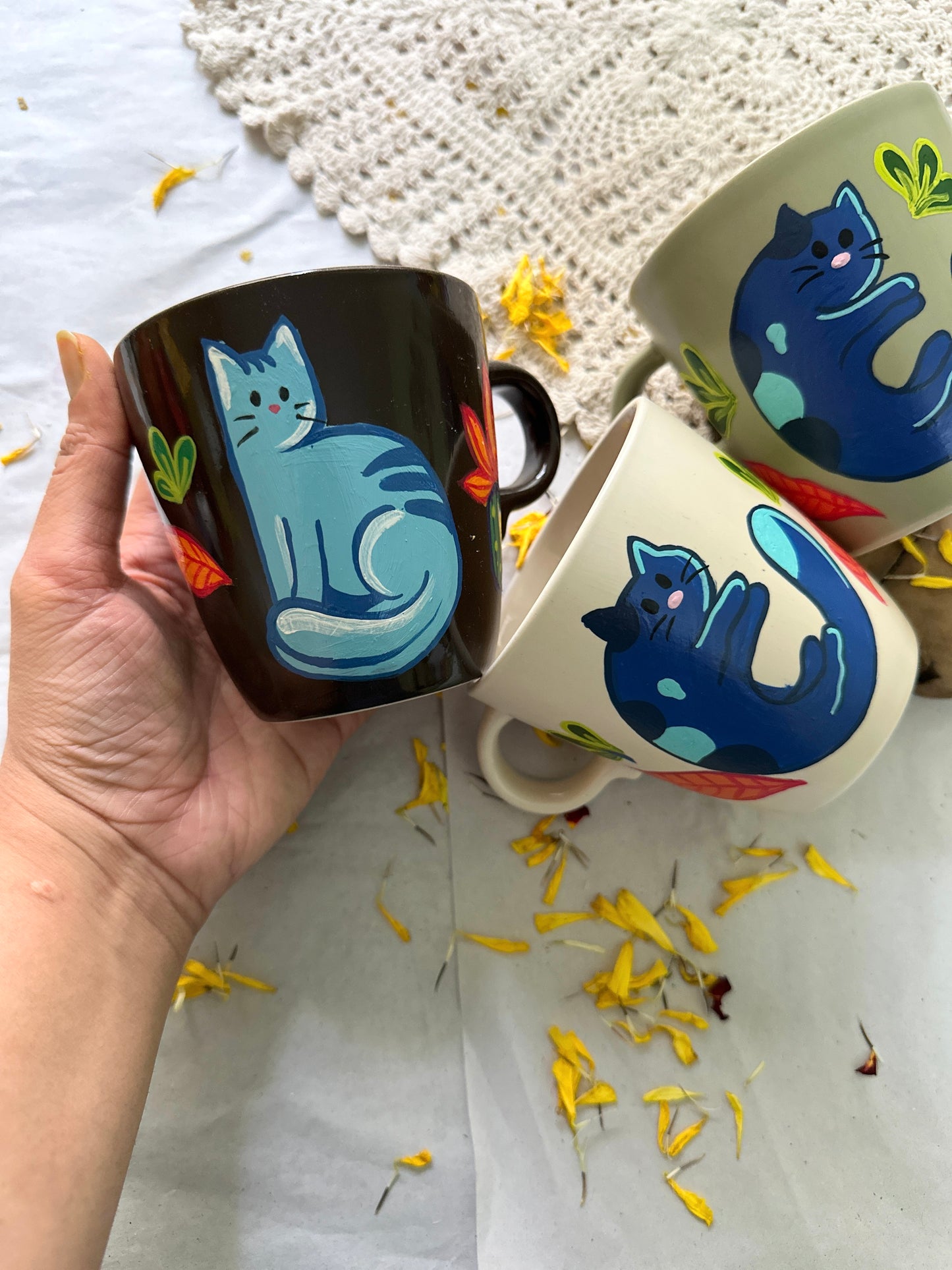 Blue Cuddle Mug