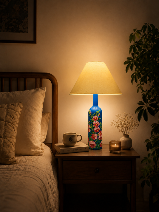 Azure Blossom - Table Lamp