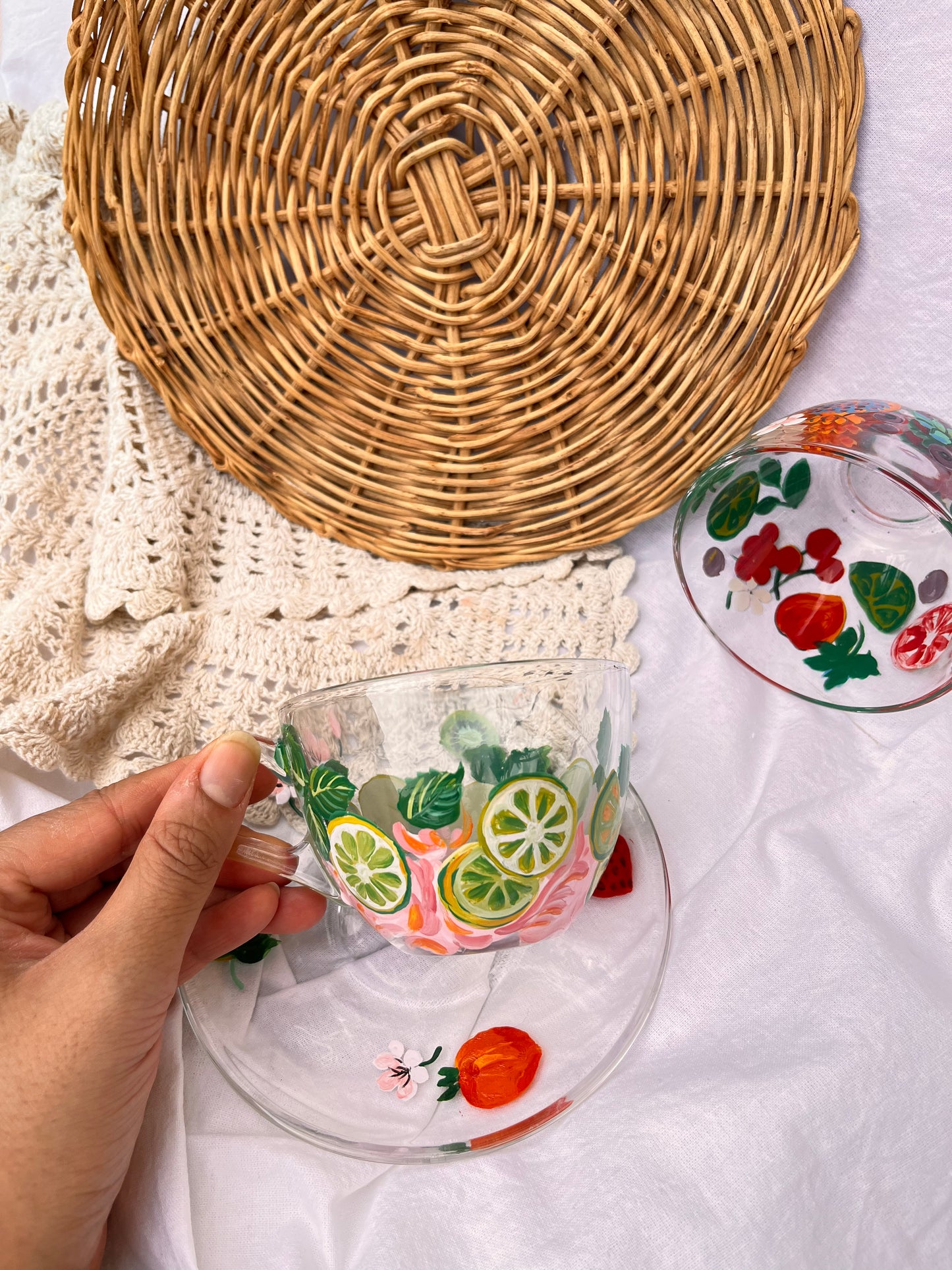 Fruit Fiesta - Tea Cup With Saucer