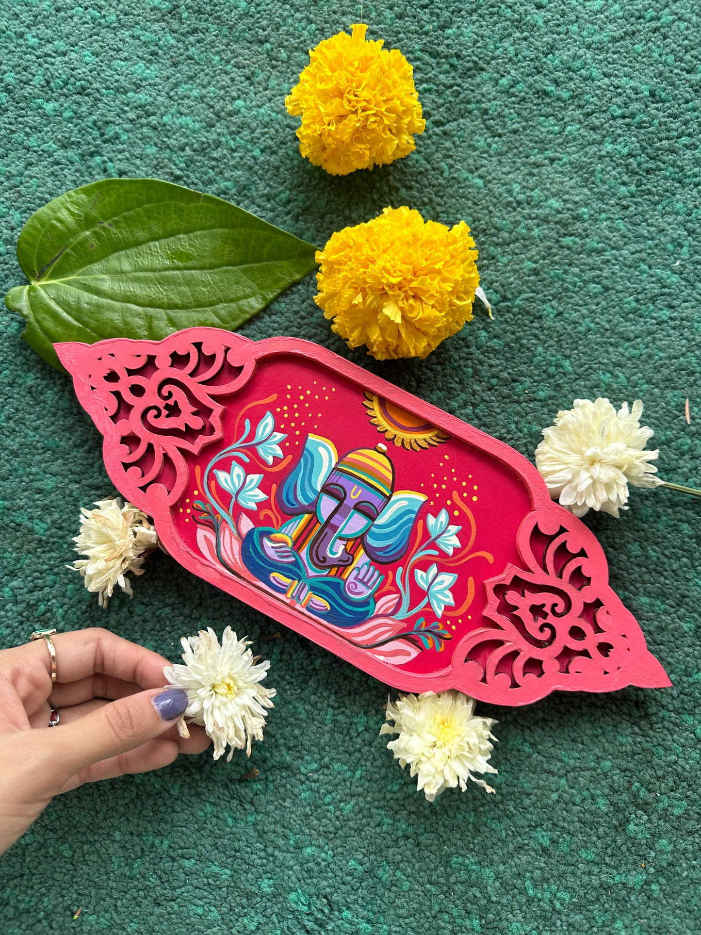 Ganesha - Pooja Tray