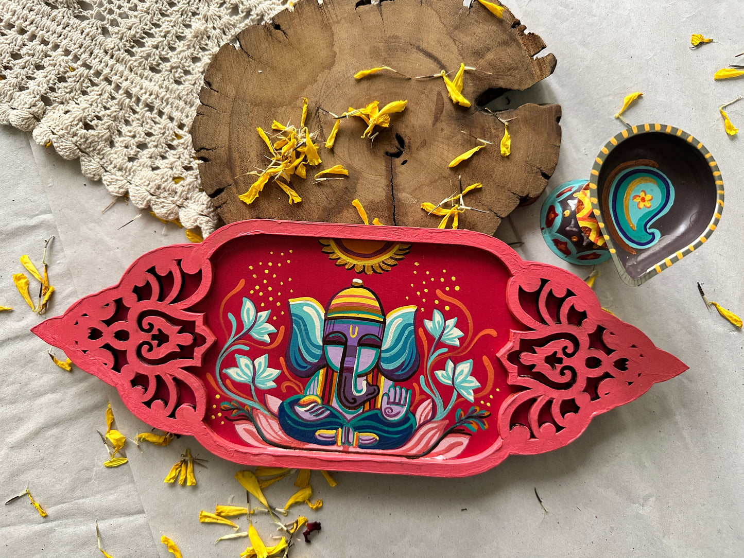 Ganesha - Pooja Tray