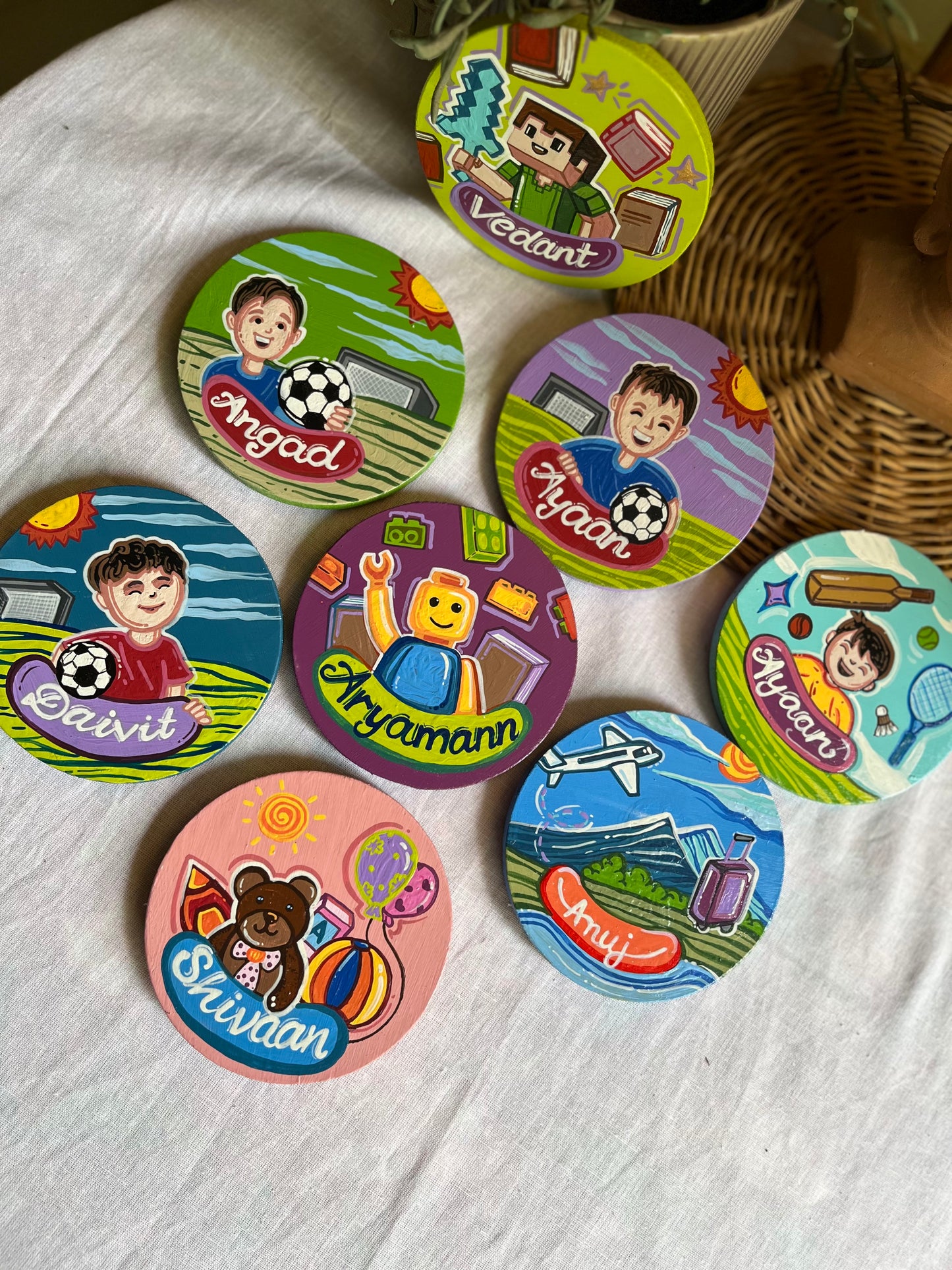 Personalised Hobby Based Magnet