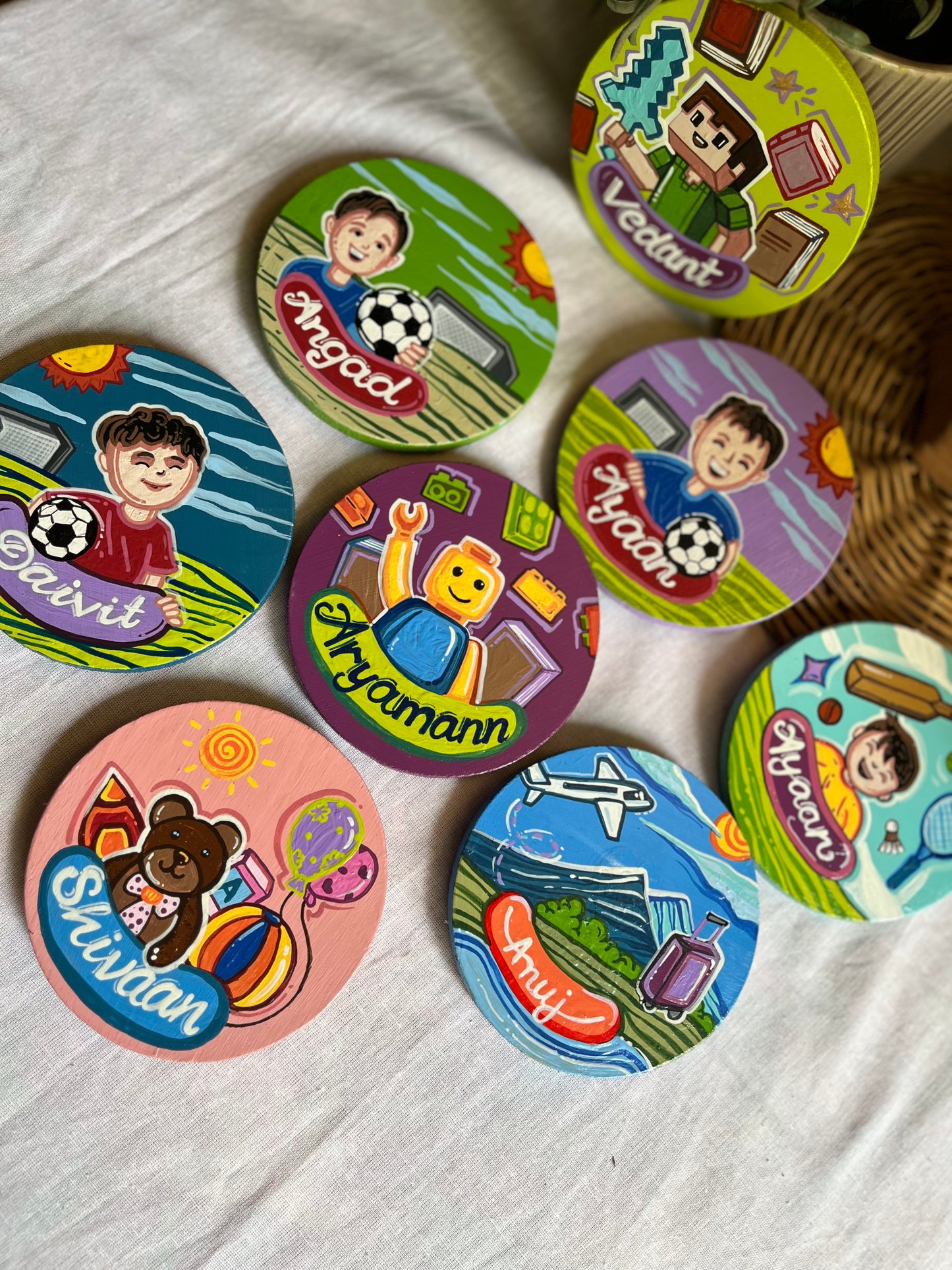 Personalised Hobby Based Magnet