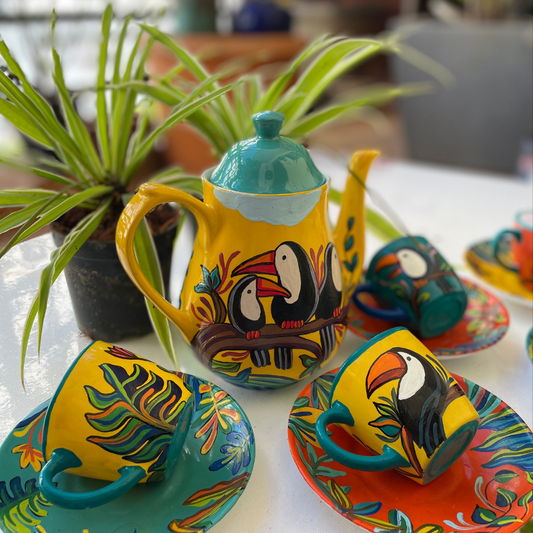 Tropical Forest - Tea Set
