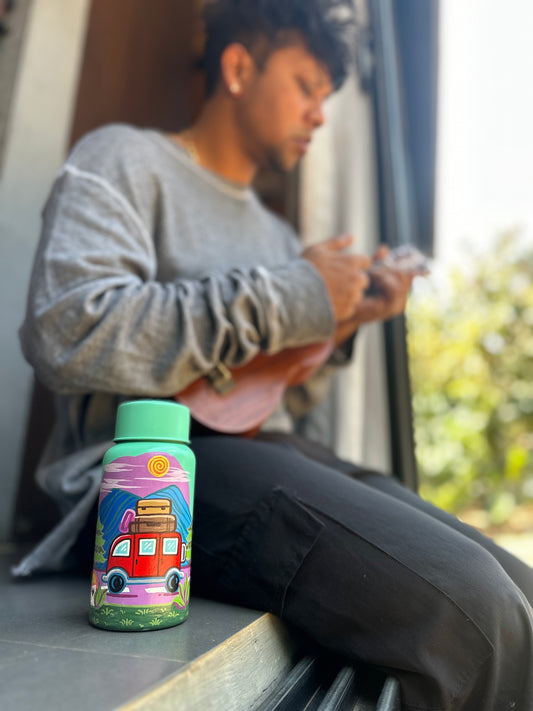 Wanderlust - Water Bottle