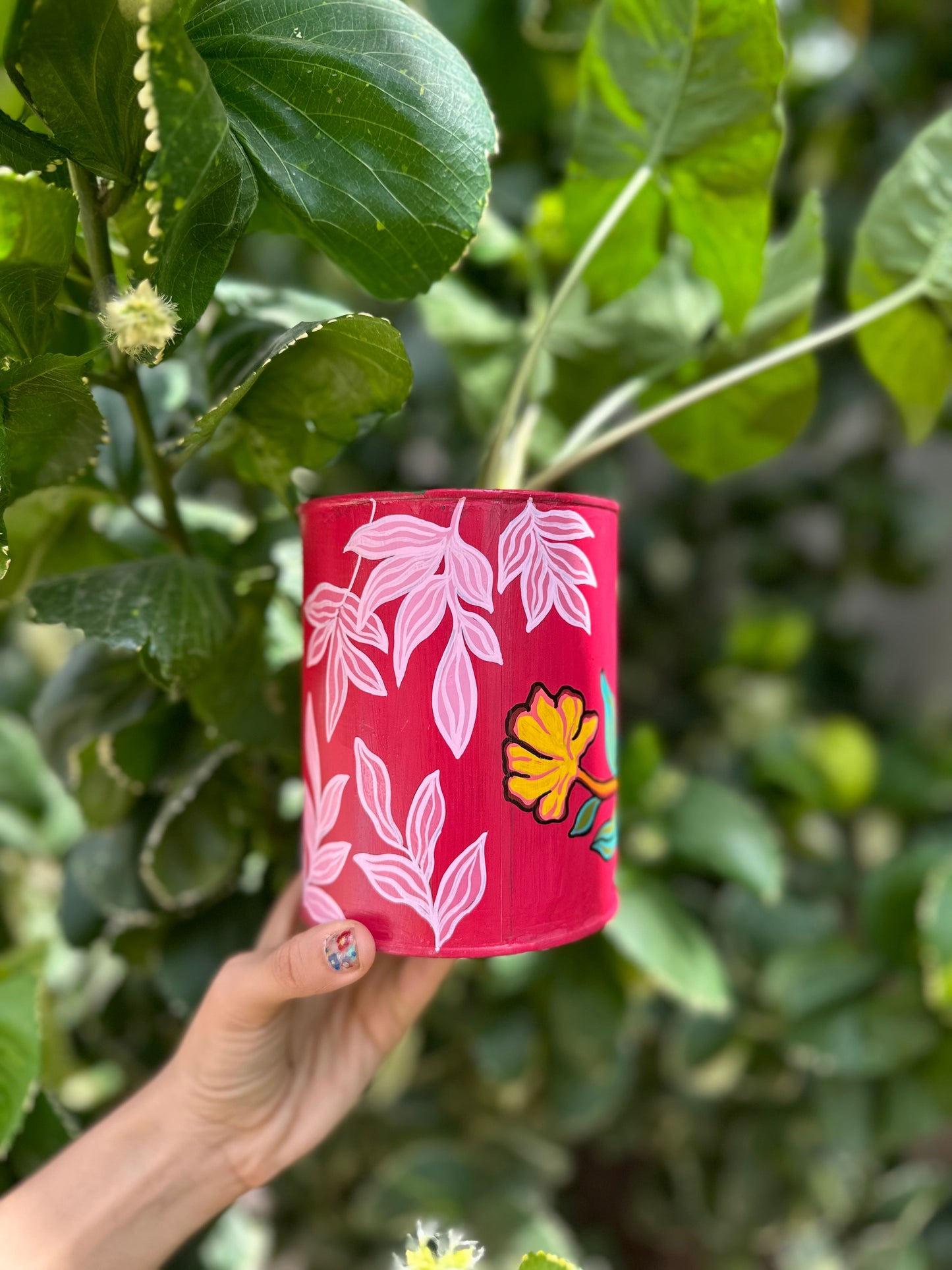 Kitty Canvas - Table Planter