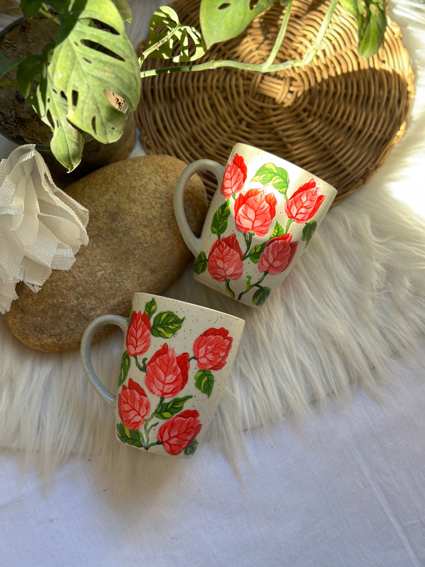 Pink Bougainvillea - Coffee Mug