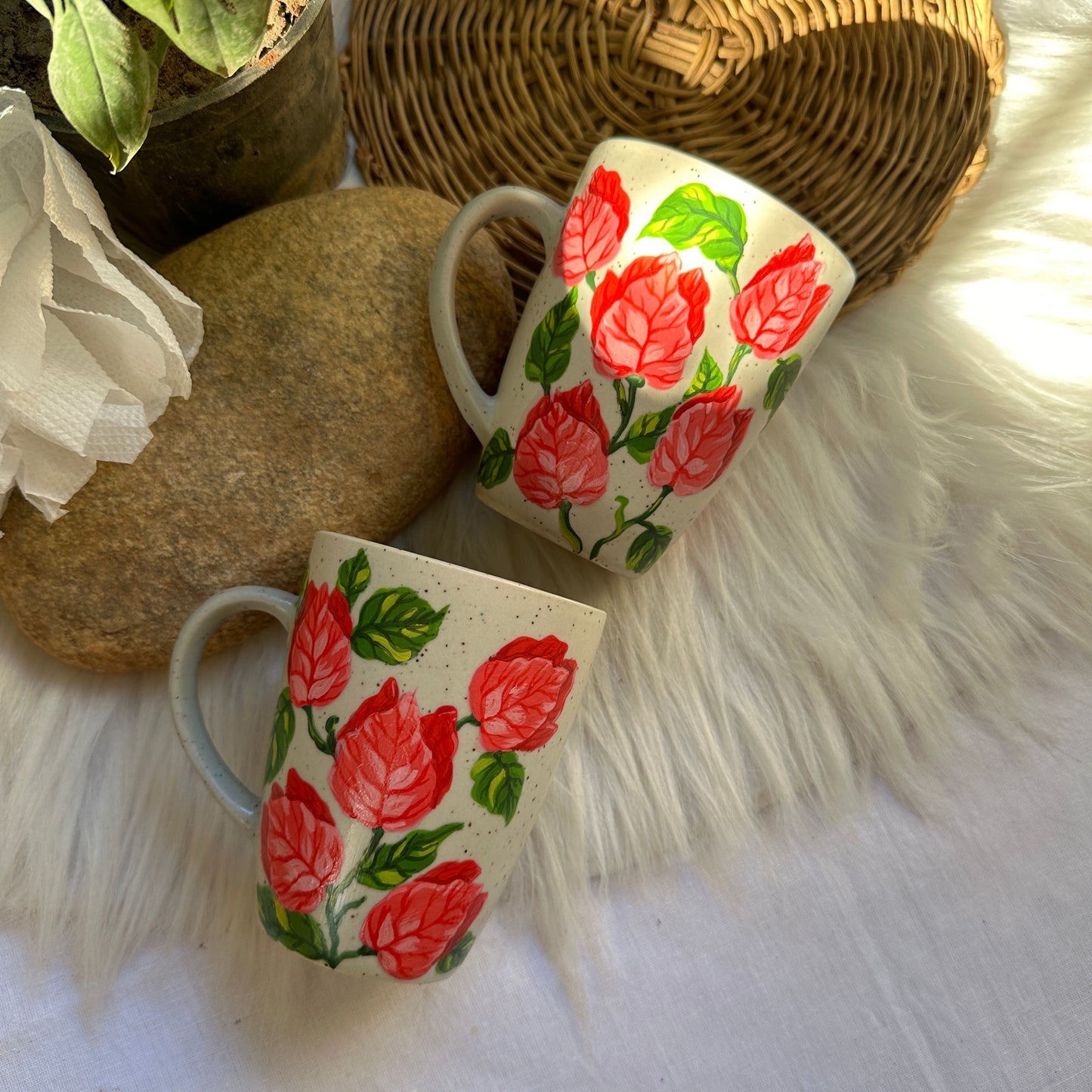 Pink Bougainvillea - Coffee Mug