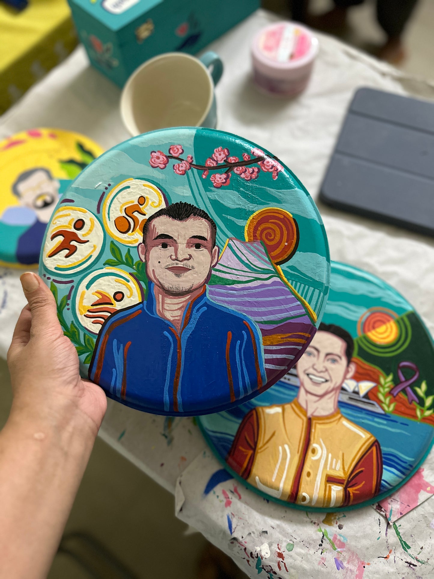 Personalised Single Person Wall Plate