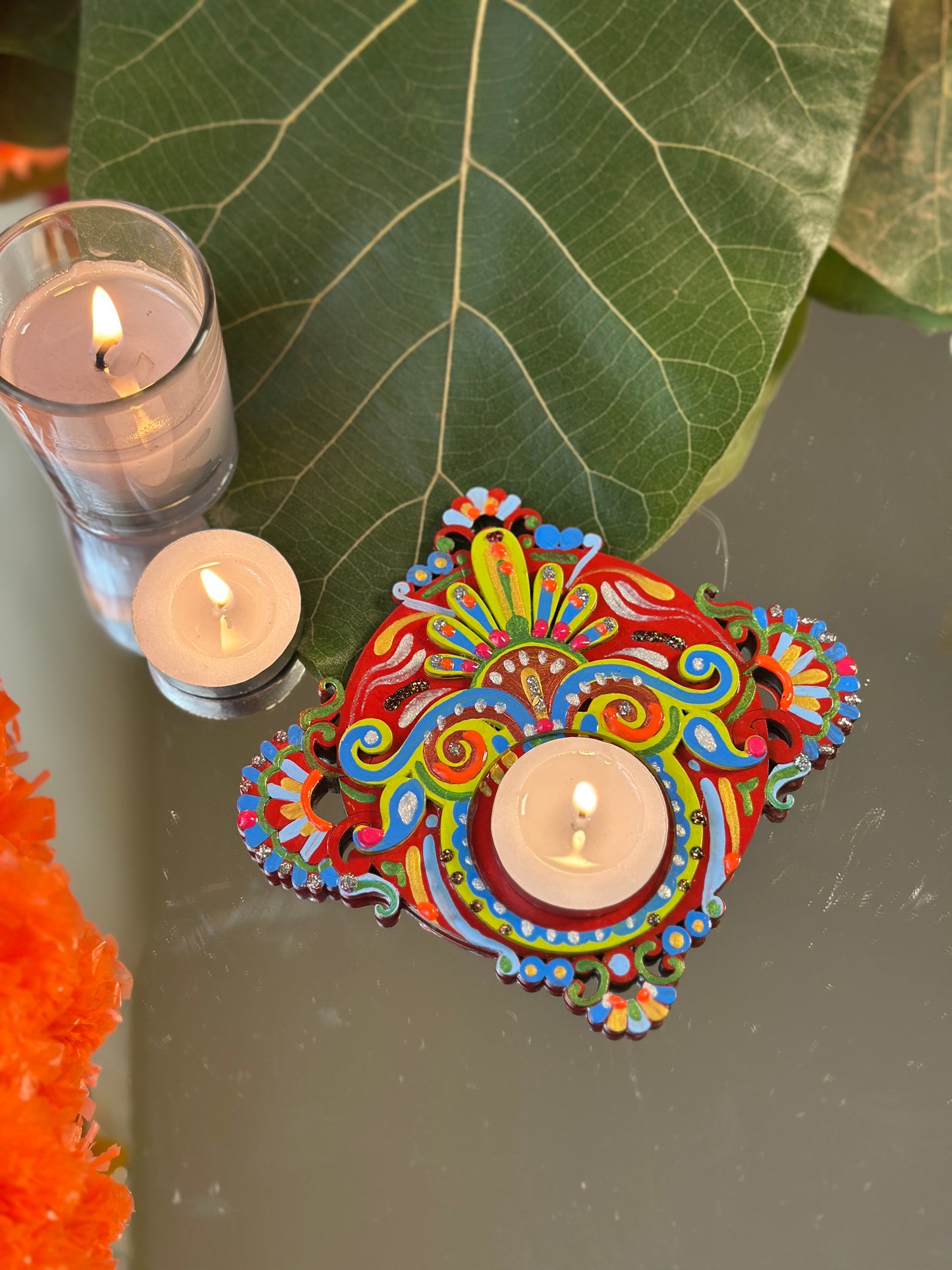 Manjari - Tea Light Holder