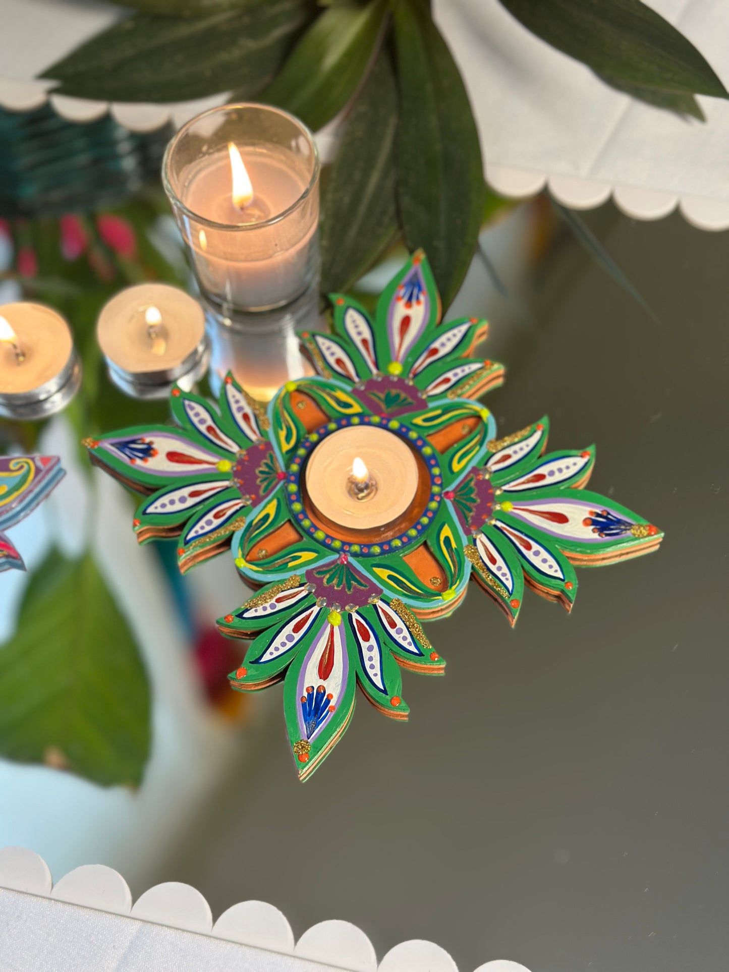 Madhubala - Tea Light Holder