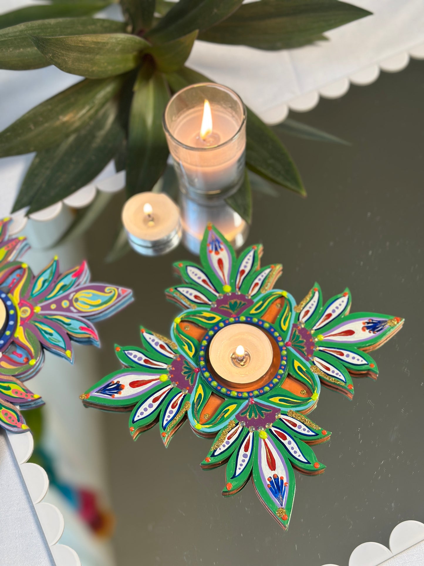 Madhubala - Tea Light Holder