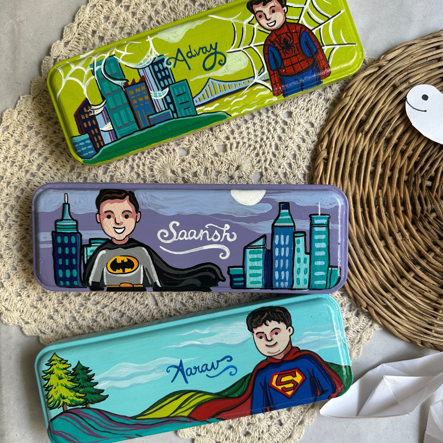 Your Child As A Superhero - Pencil Box