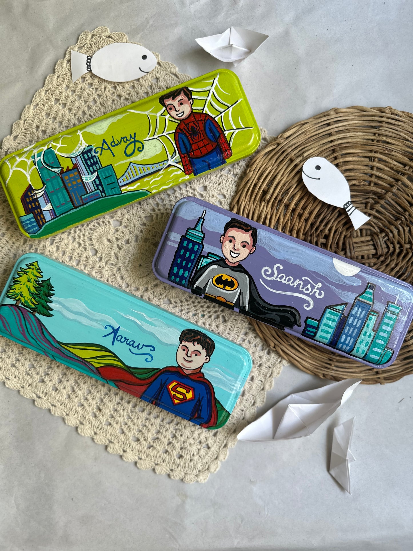 Your Child As A Superhero - Pencil Box
