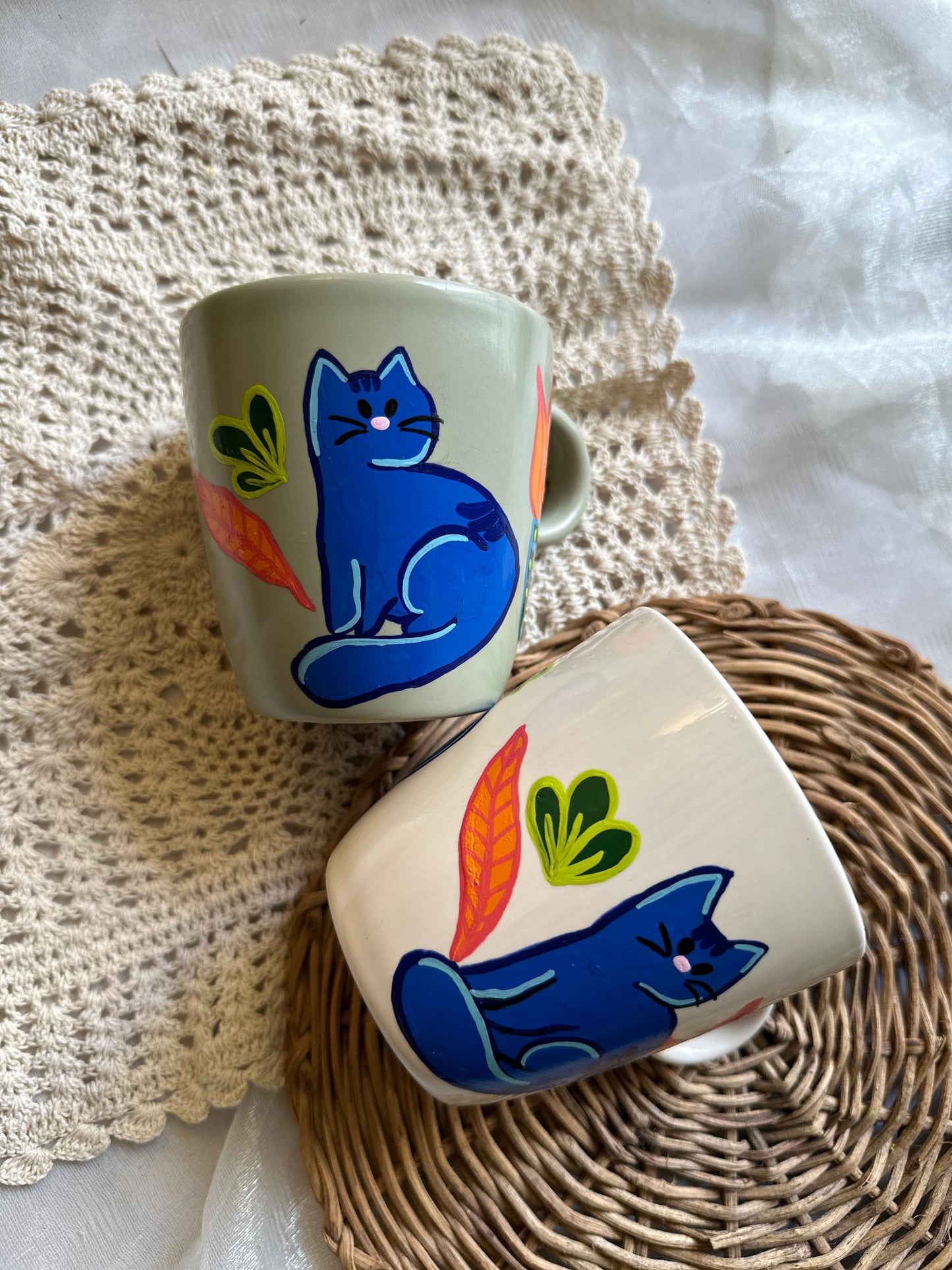 Blue Cuddle Mug
