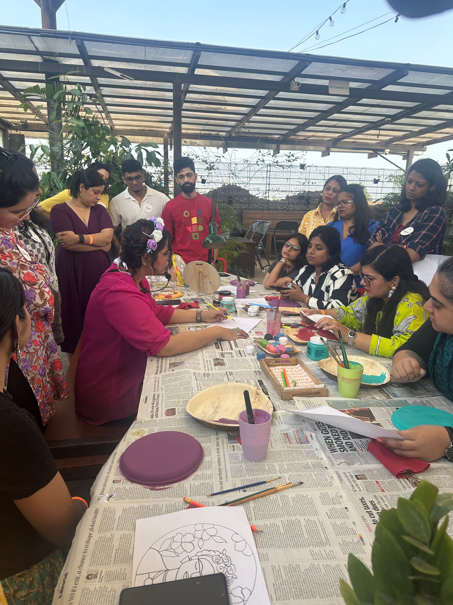 Tote Painting Workshop - Bangalore | Wanderlust