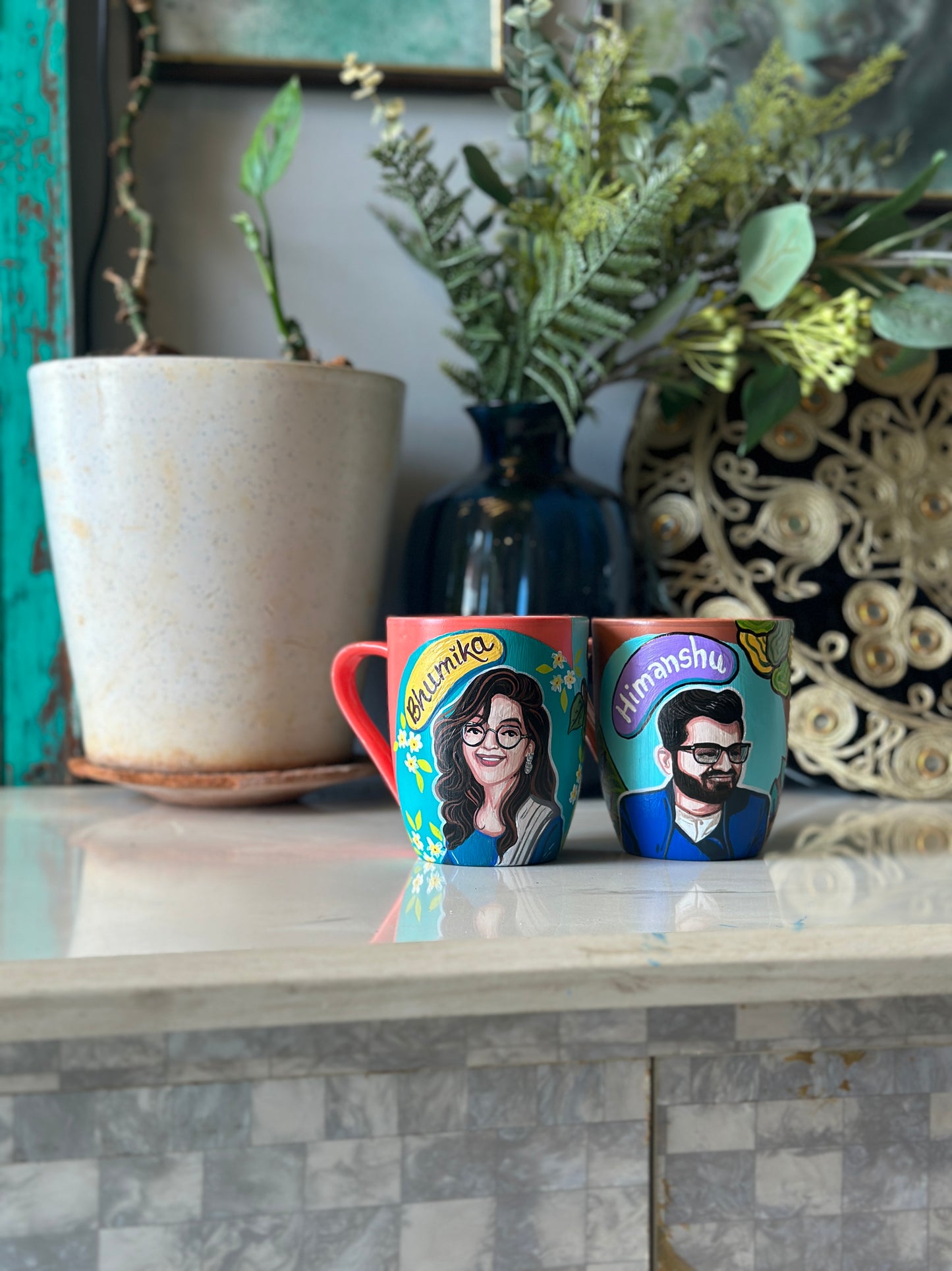 Yours and Mine - Coffee mug set of 2