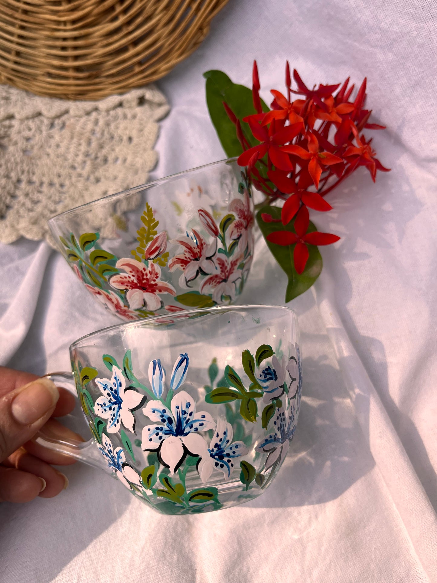Small Lilies - Tea Cup
