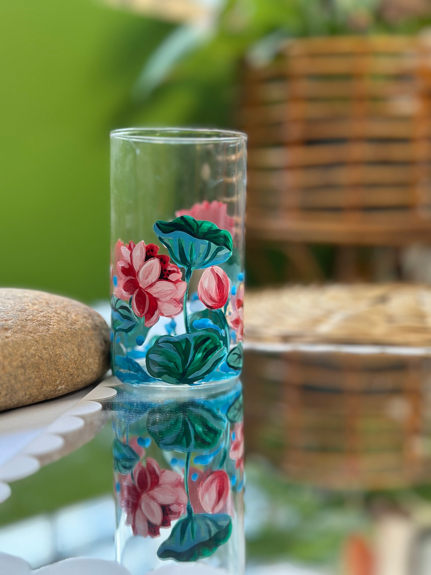 Lotus Whispers - Drinking Glasses