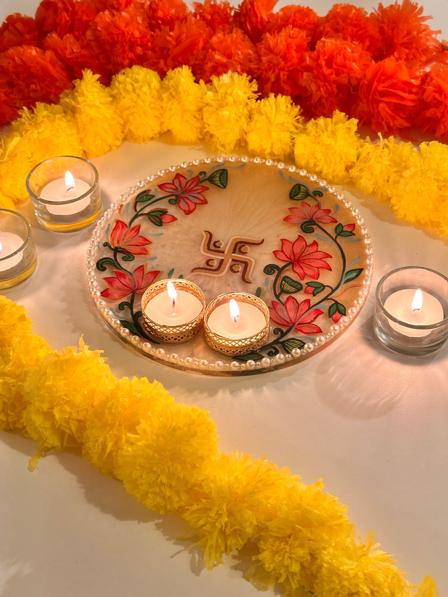 Kamala - Pooja Tray