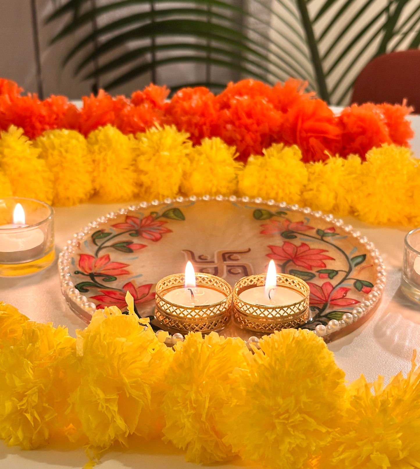 Kamala - Pooja Tray