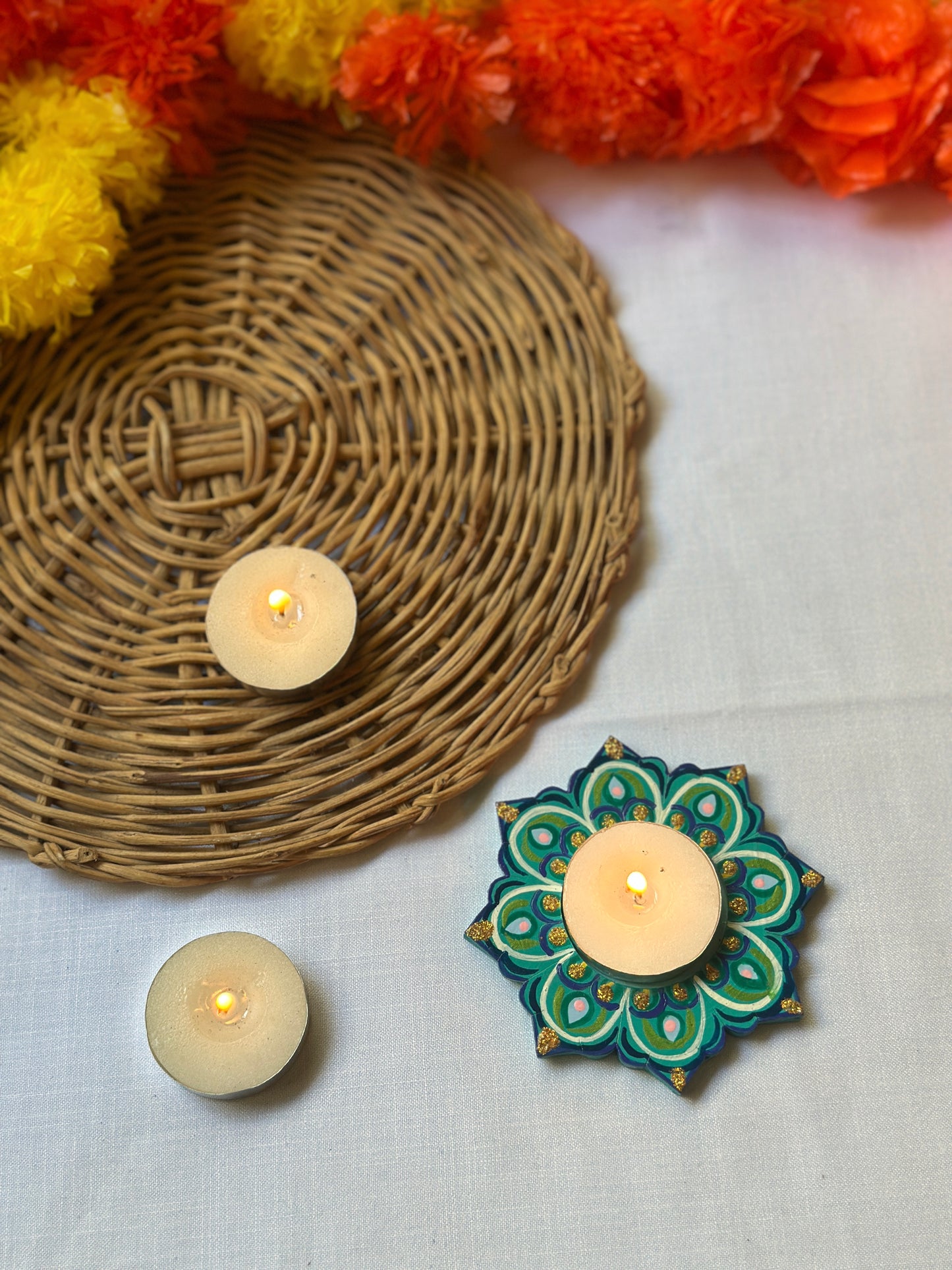Alankrita - Tea Light Holder (Set of 2)