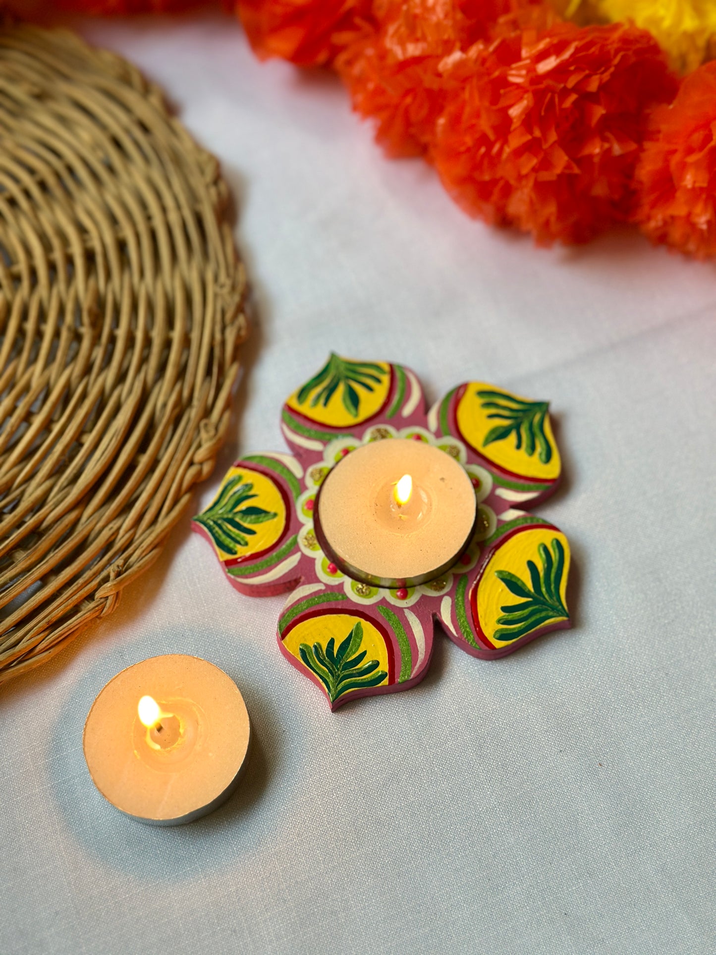 Alankrita - Tea Light Holder (Set of 2)