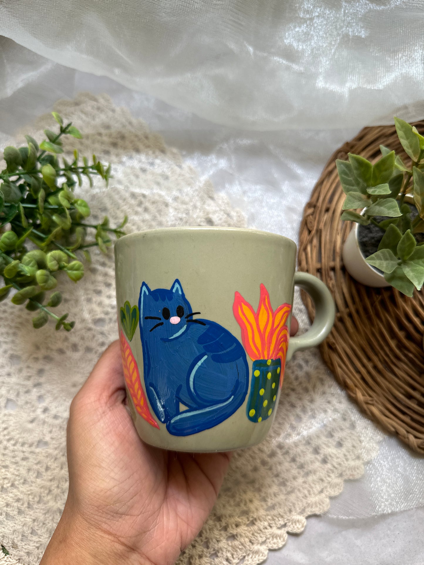 Blue Cuddle Mug