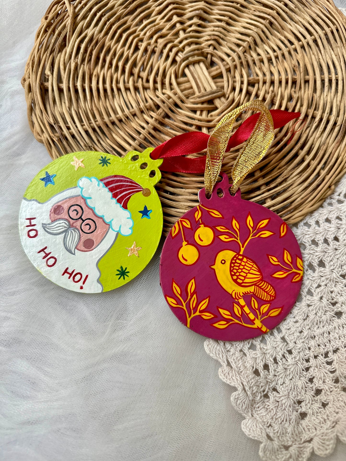 Frost Kissed - set of 2