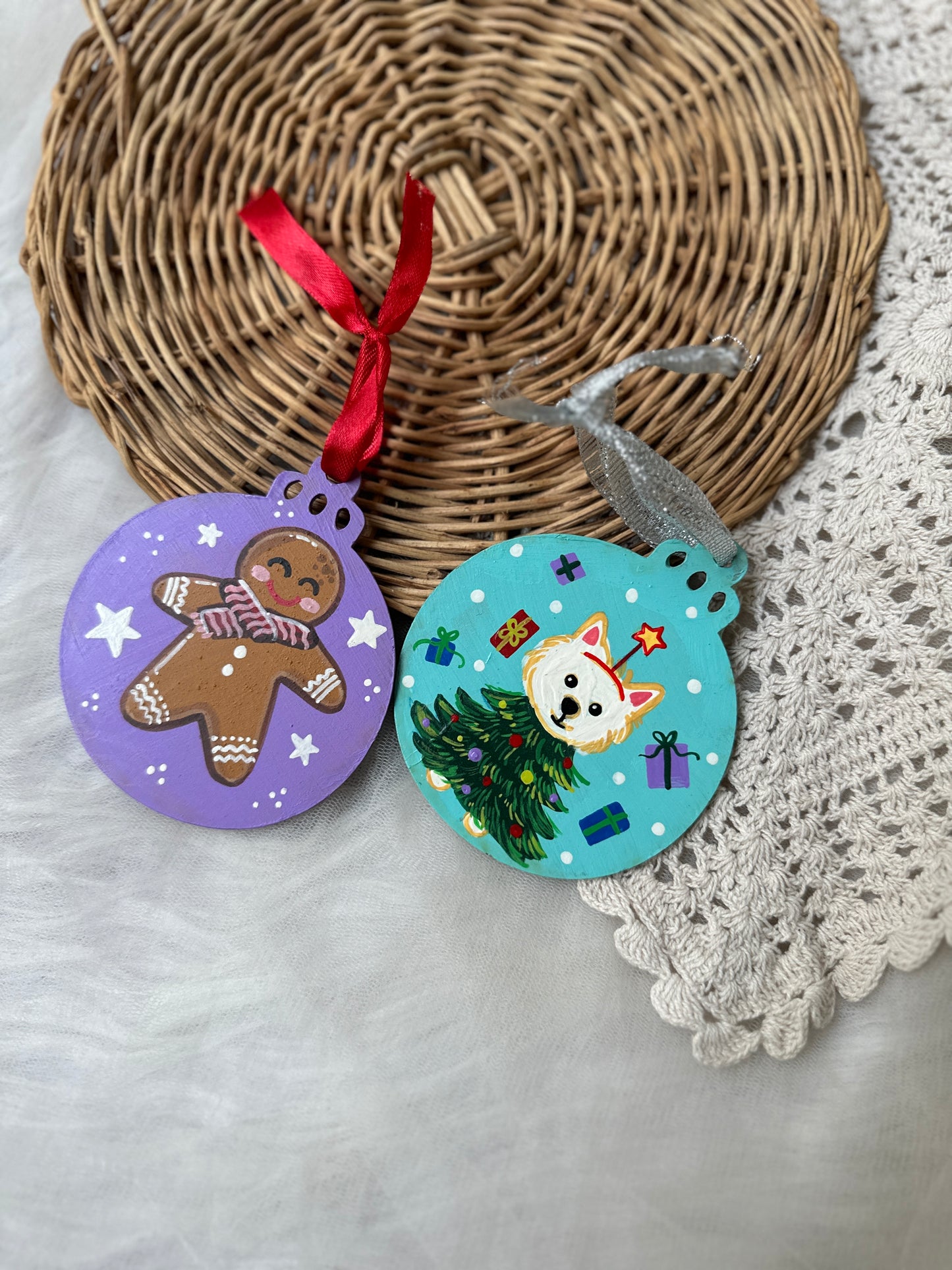 Gingerbread Gleam - set of 2
