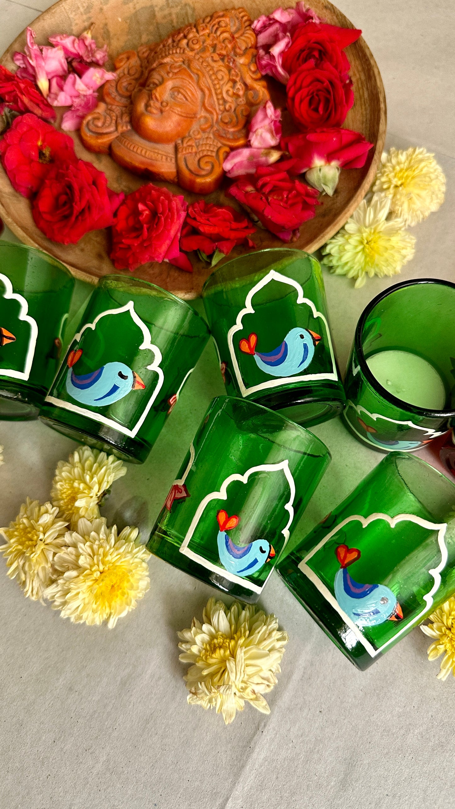 Panchhi Jharoka - Candle holder