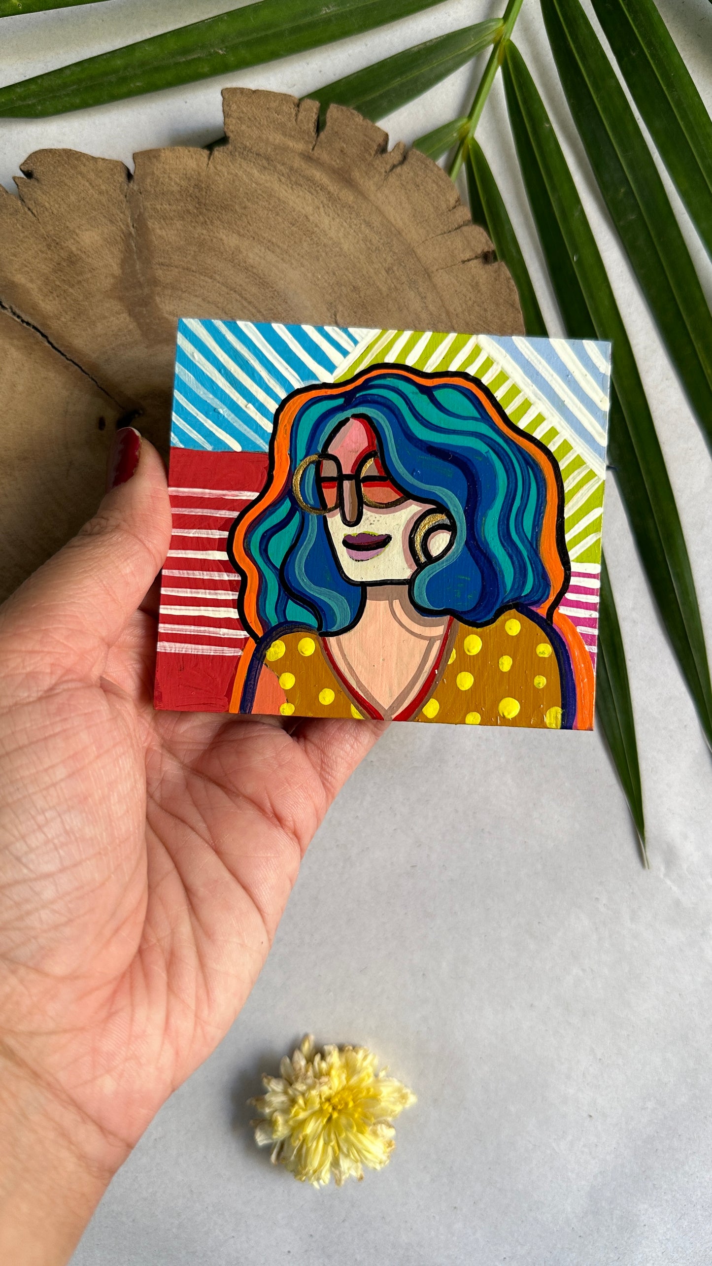 Alisha - fridge magnet
