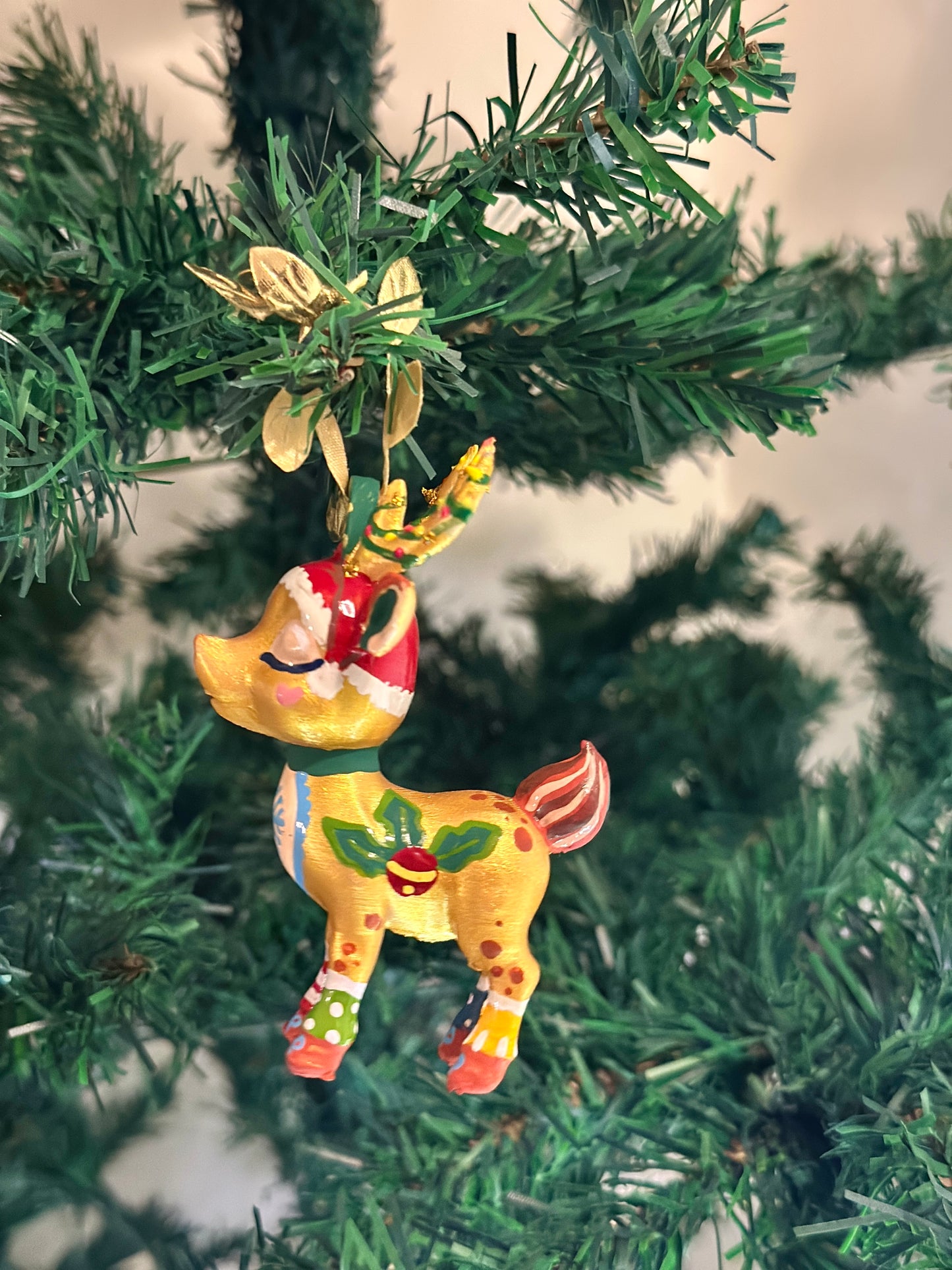 Paul the reindeer - Ornament