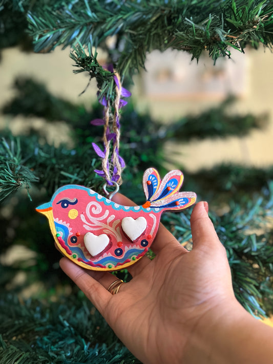 Polly Polka - bird hanging