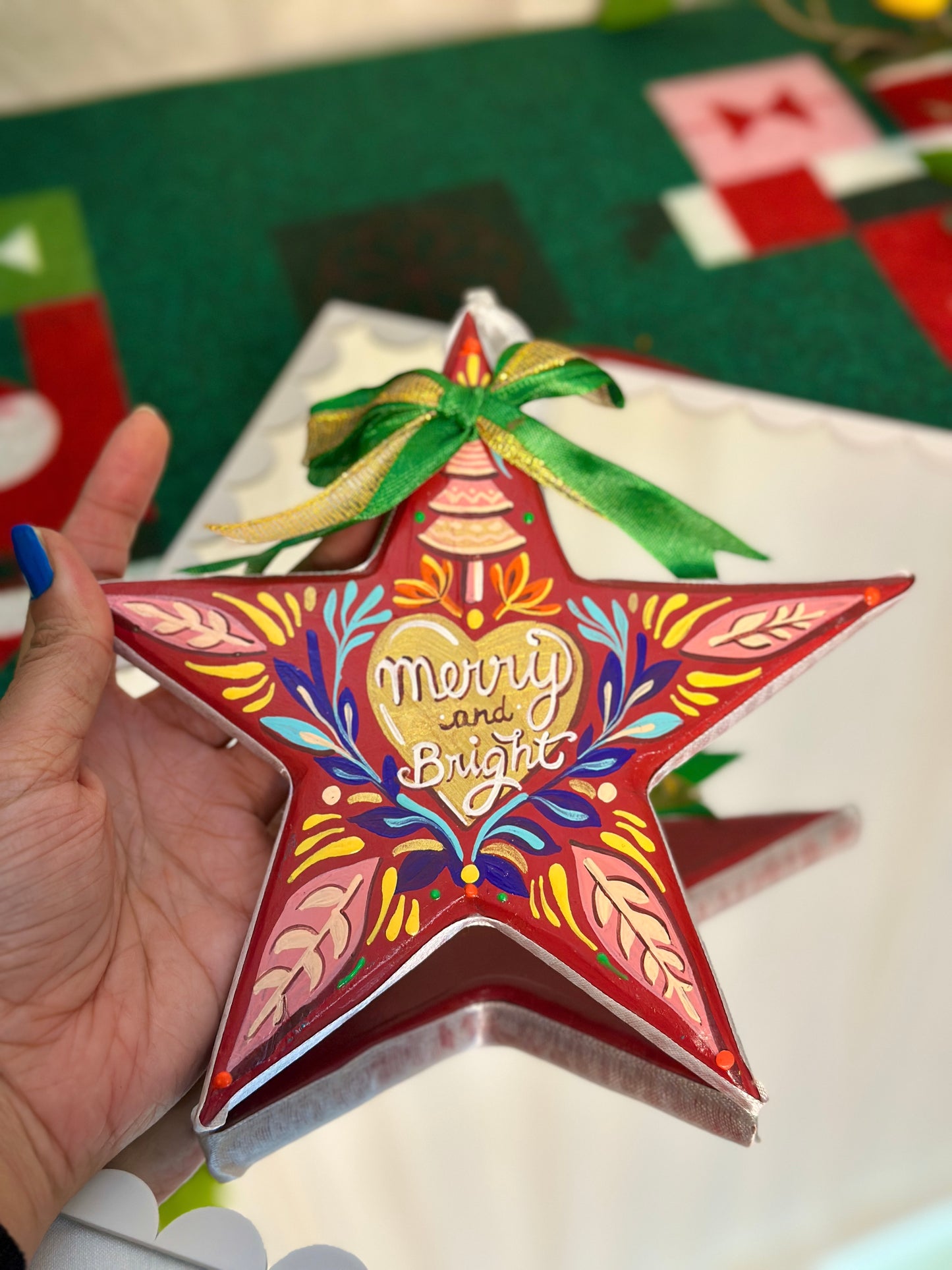 Merry and Bright - hanging