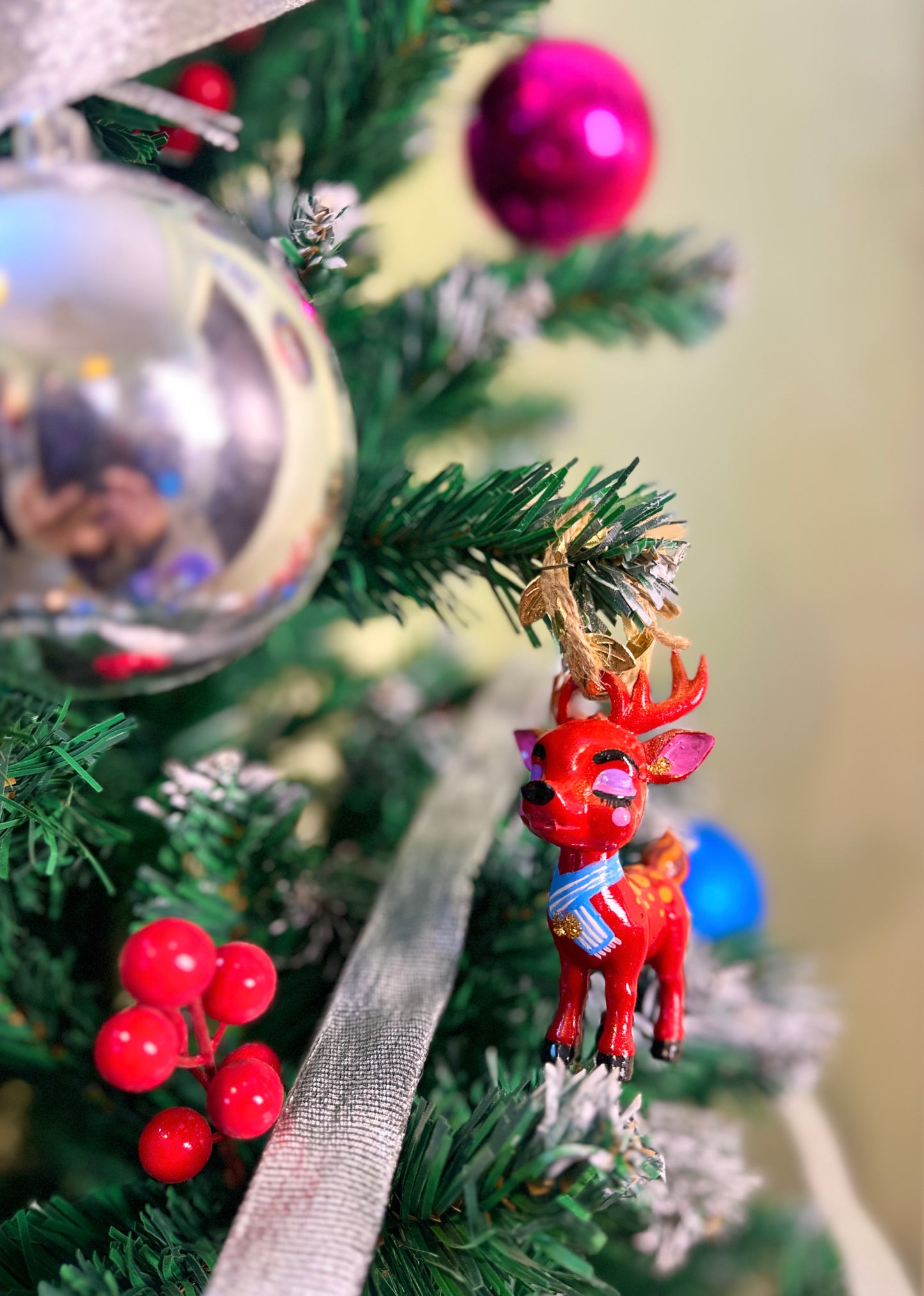 Bobby the reindeer - Ornament