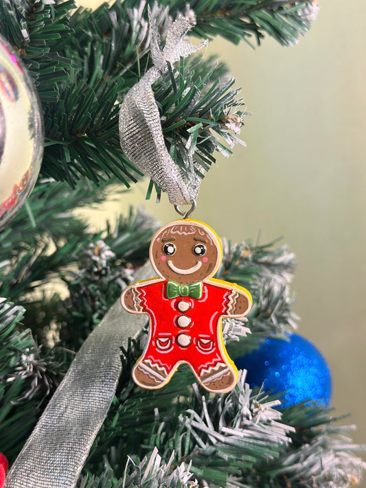 Gingerbread man 4 - Ornament
