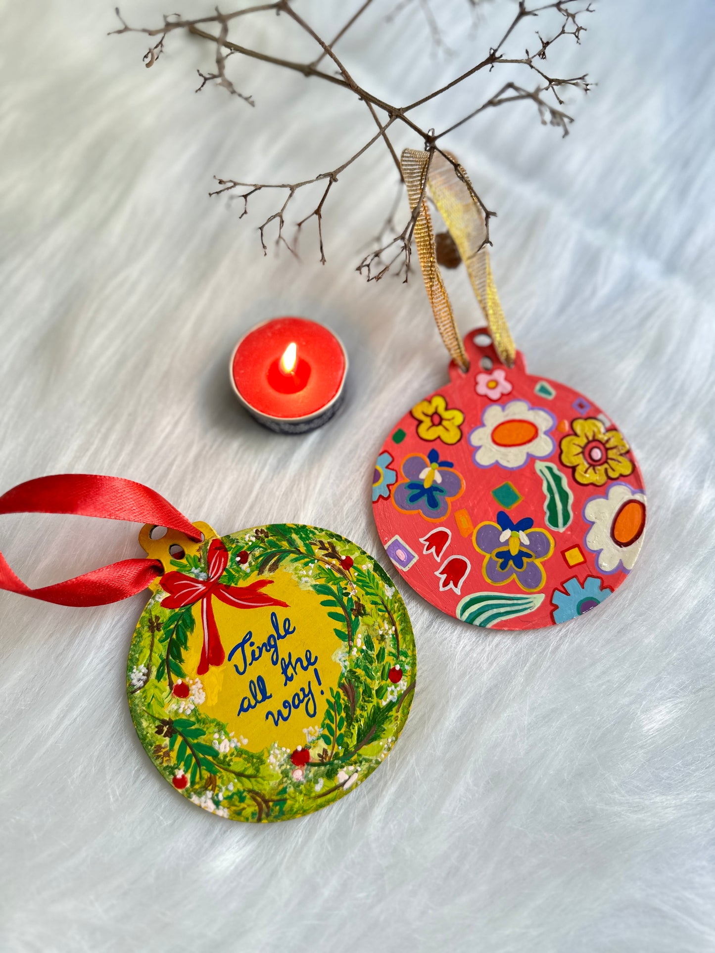 Jingle all the way - set of 2