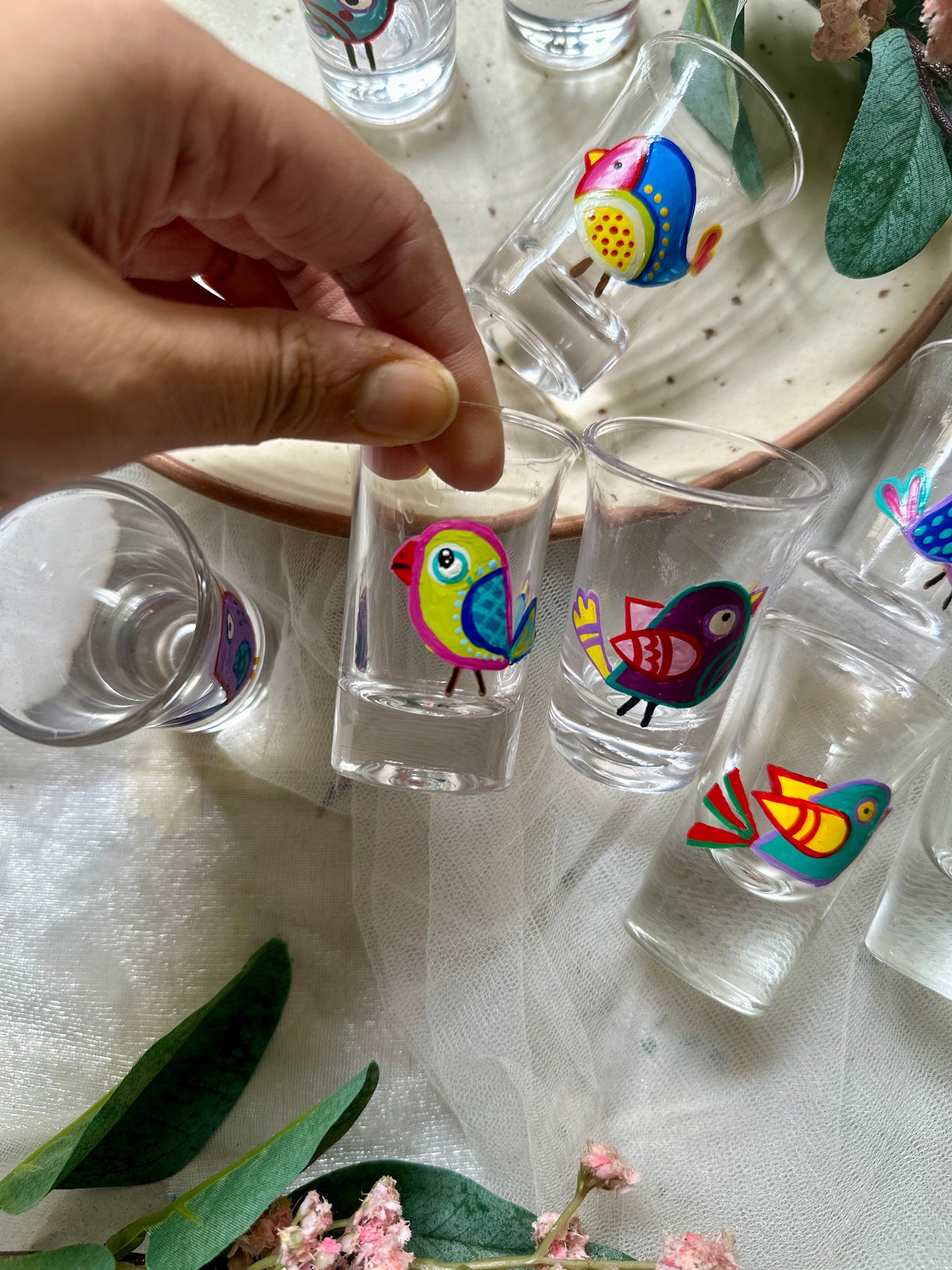 Maina Shot Glasses- Set Of 6