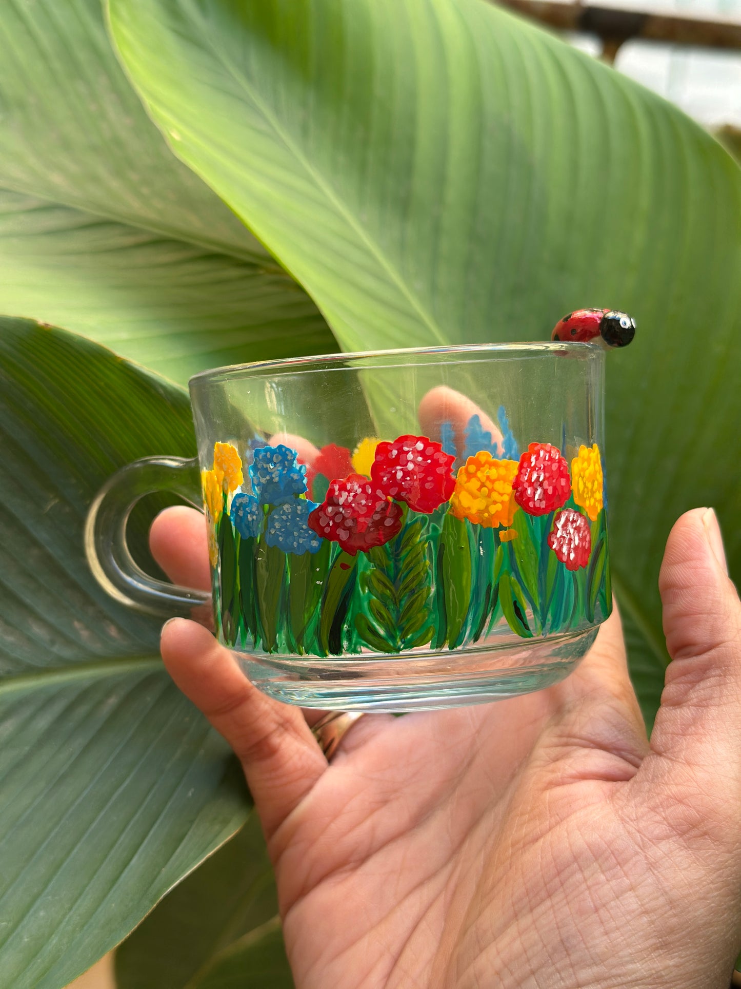 Ladybug Garden - tea cup