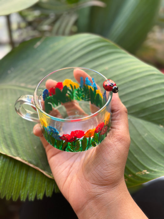Ladybug Garden - tea cup