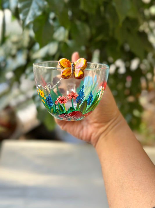 Wildflowers - tea cup