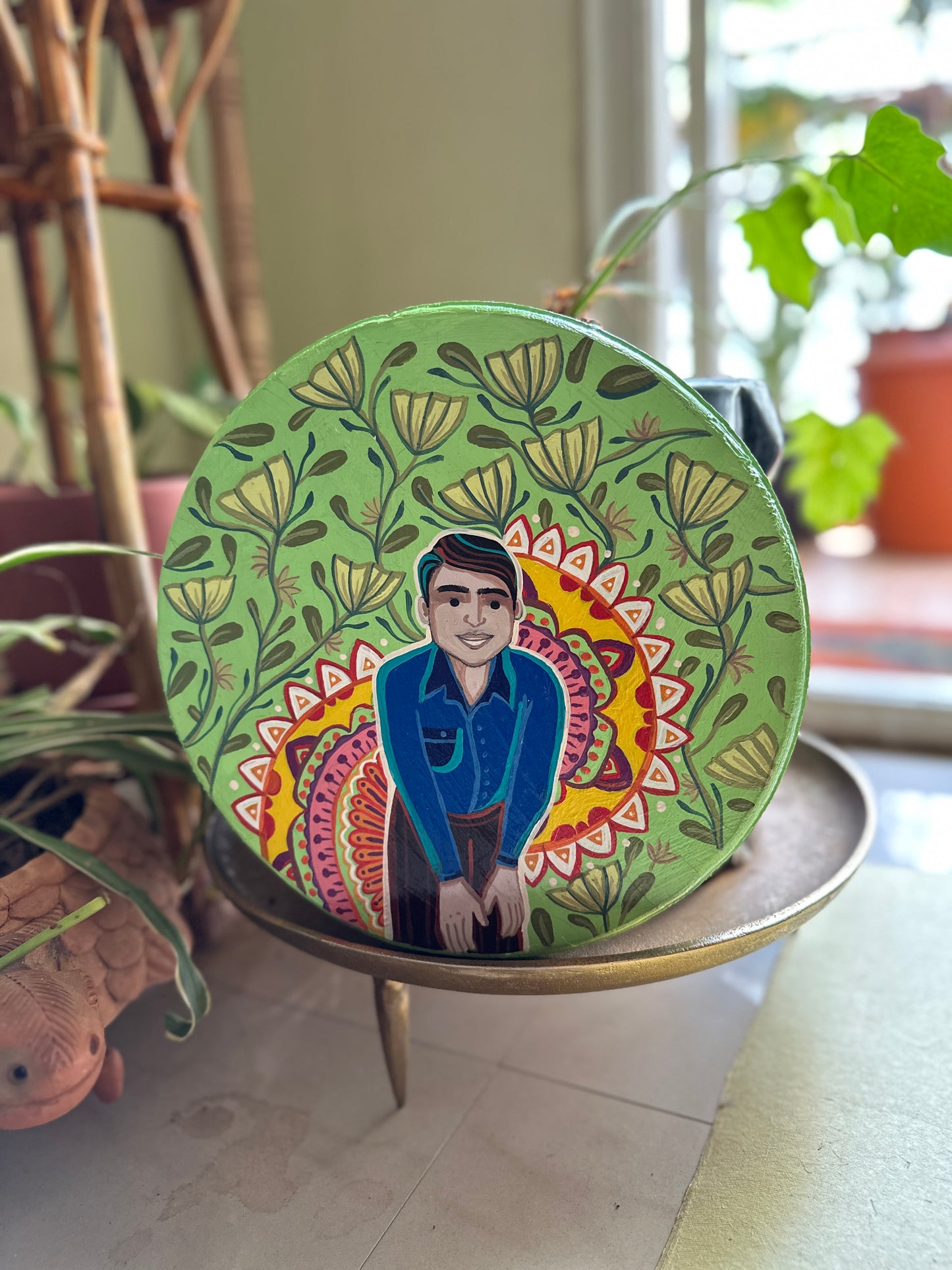 Personalised Single Person Wall Plate