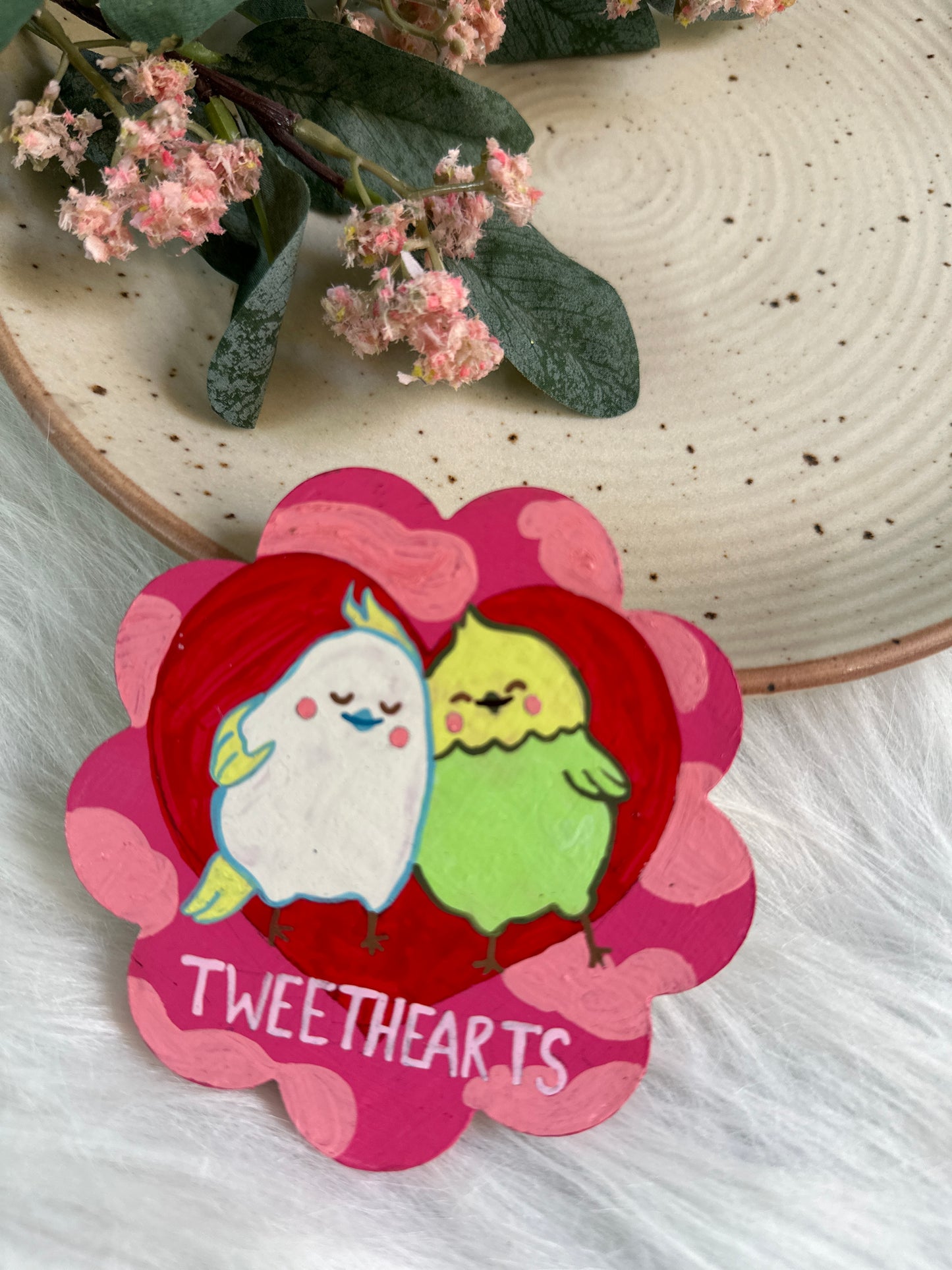 Tweethearts - fridge magnet